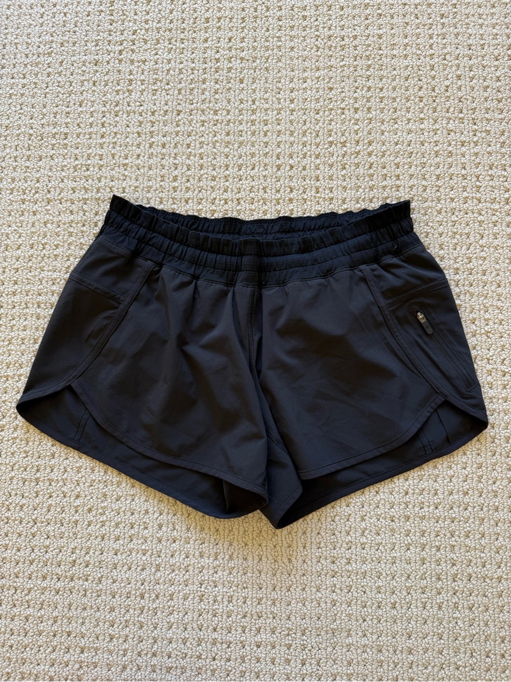 lululemon athletica Black Women's Running Shorts